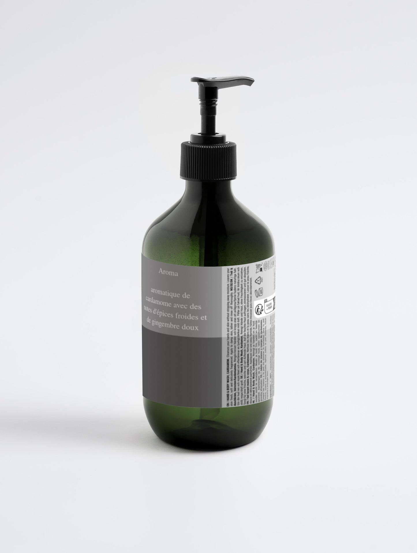 Gel detergente mani e corpo uomo, CARDAMONE E ZENZERO