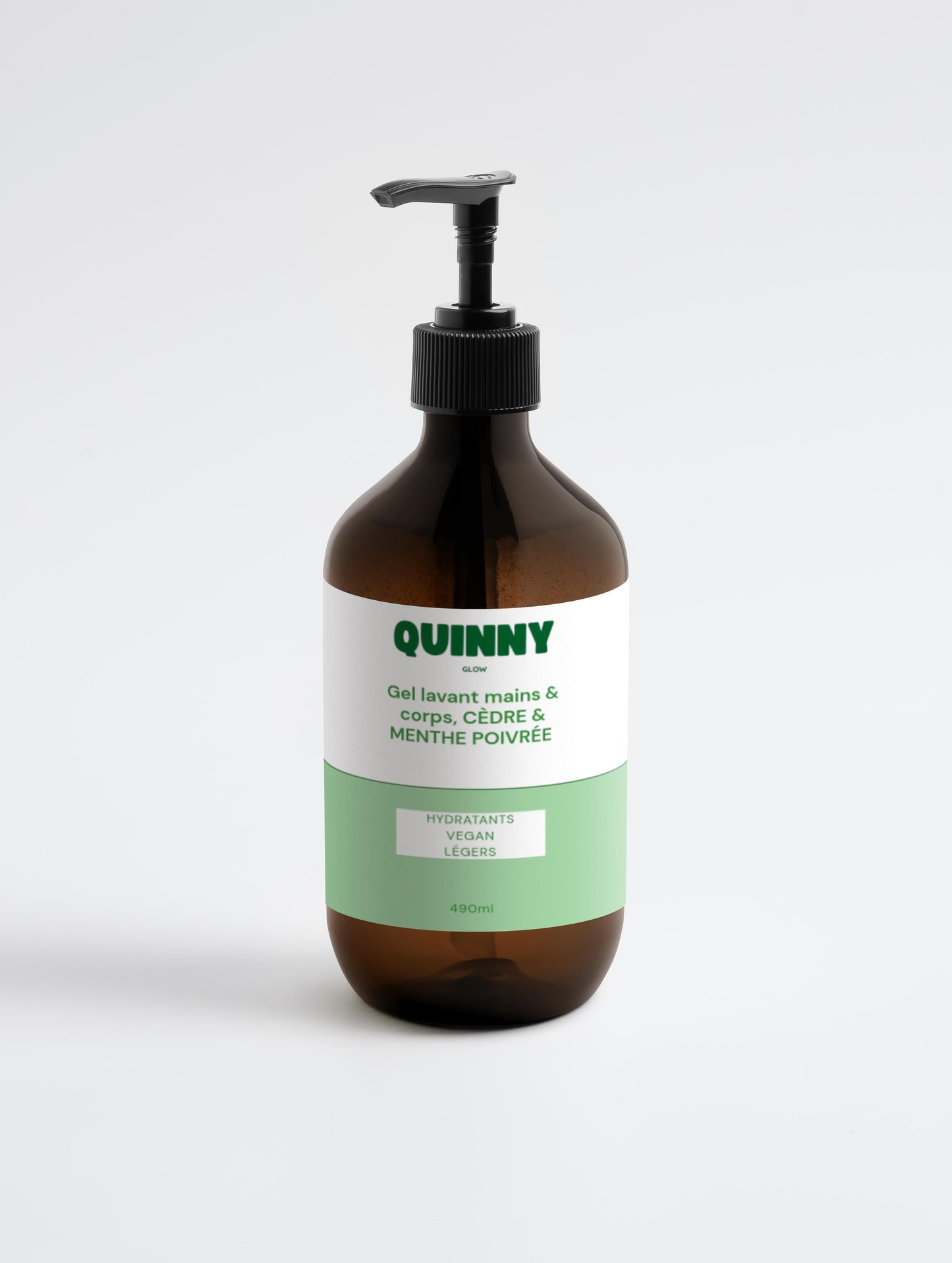 Hand & body wash gel, CEDAR & PEPPERMINT