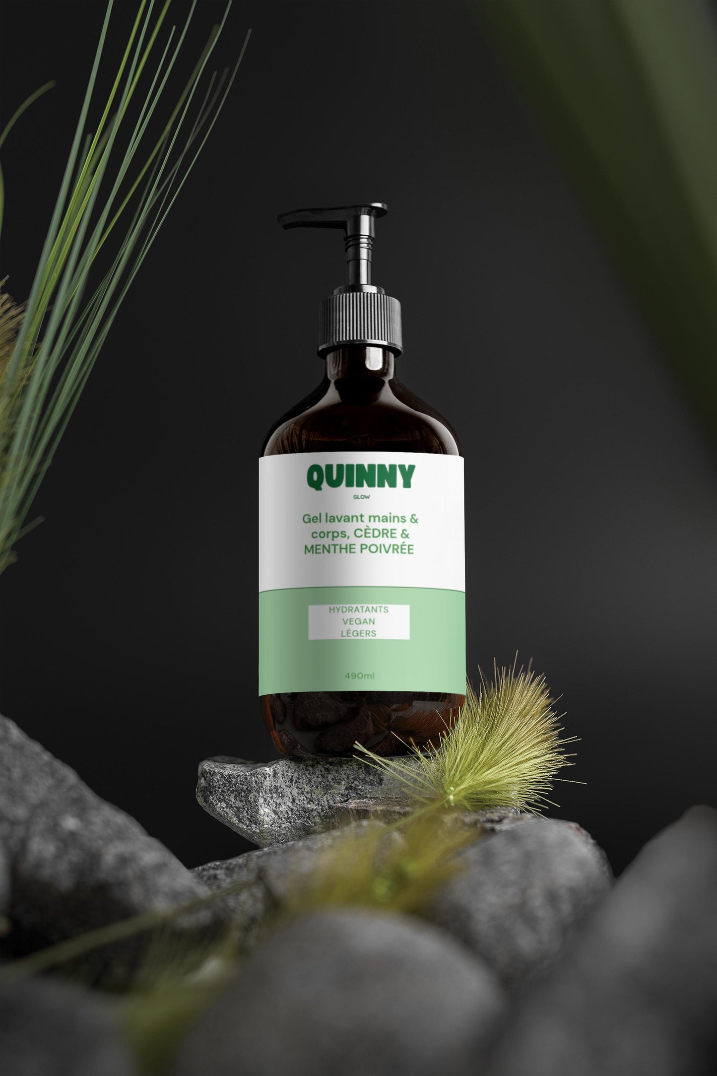 Hand & body wash gel, CEDAR & PEPPERMINT