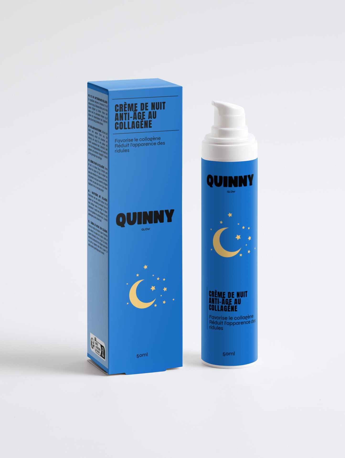 Crème de nuit anti-âge au collagène